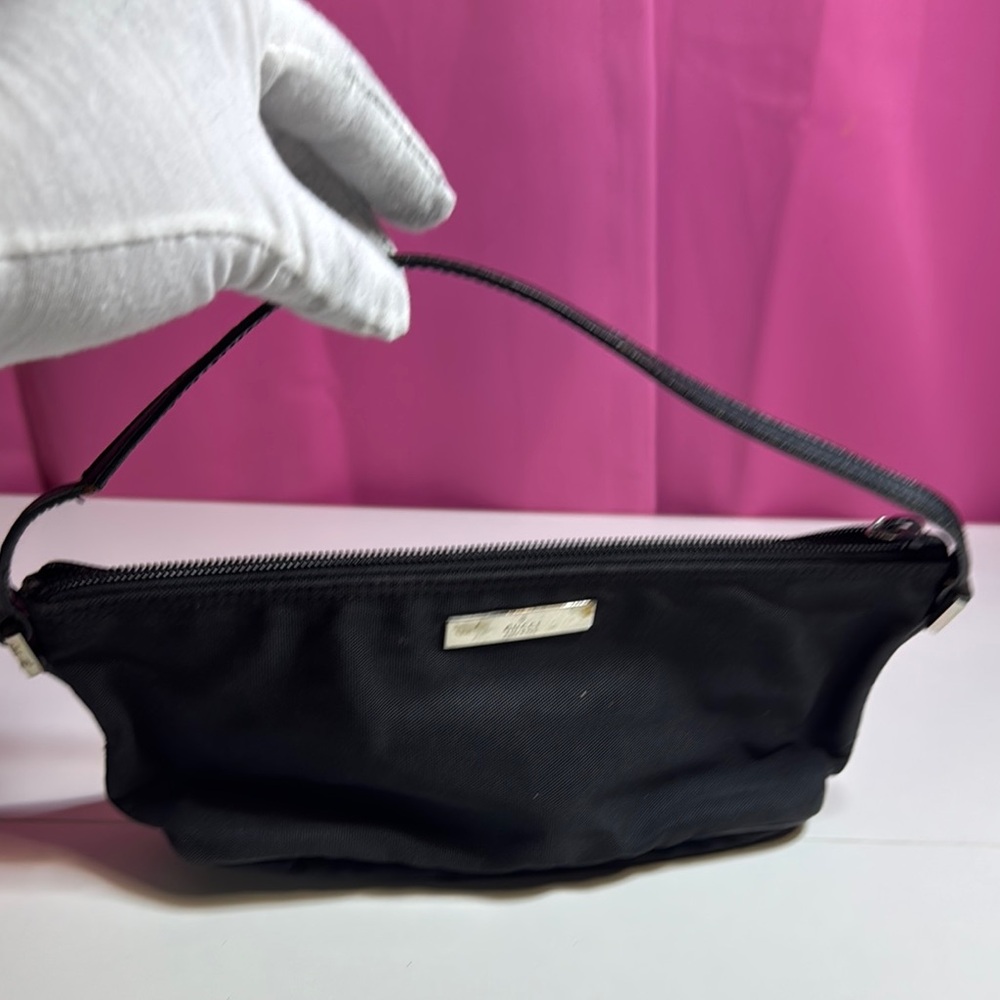 GUCCI Accessory Pouch Canvas Black